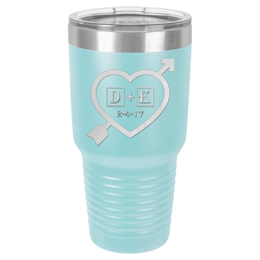 D+E Romantic Tumbler